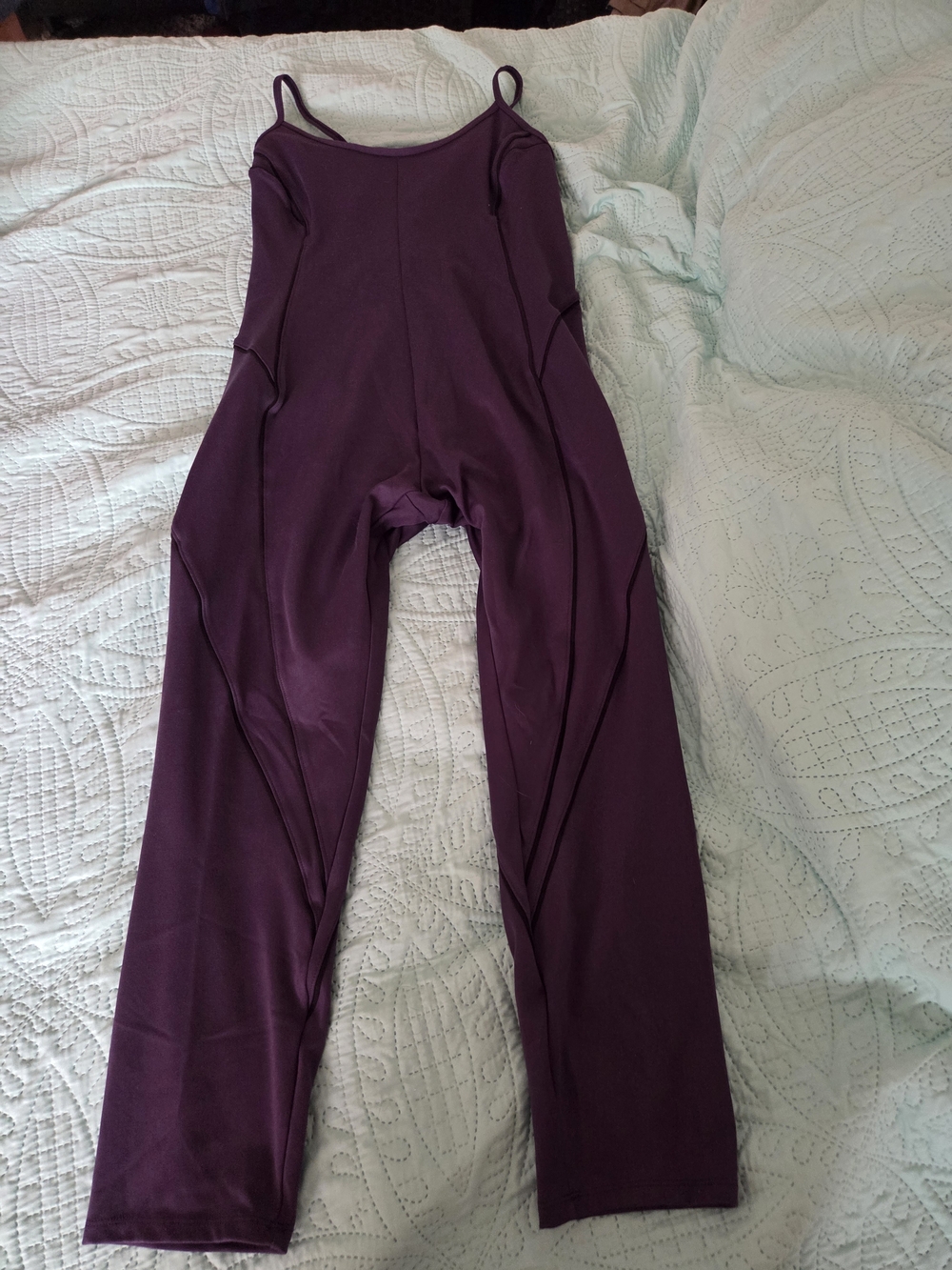 Victoria's Secret Plum Slim-Strap Jumpsuit Onse